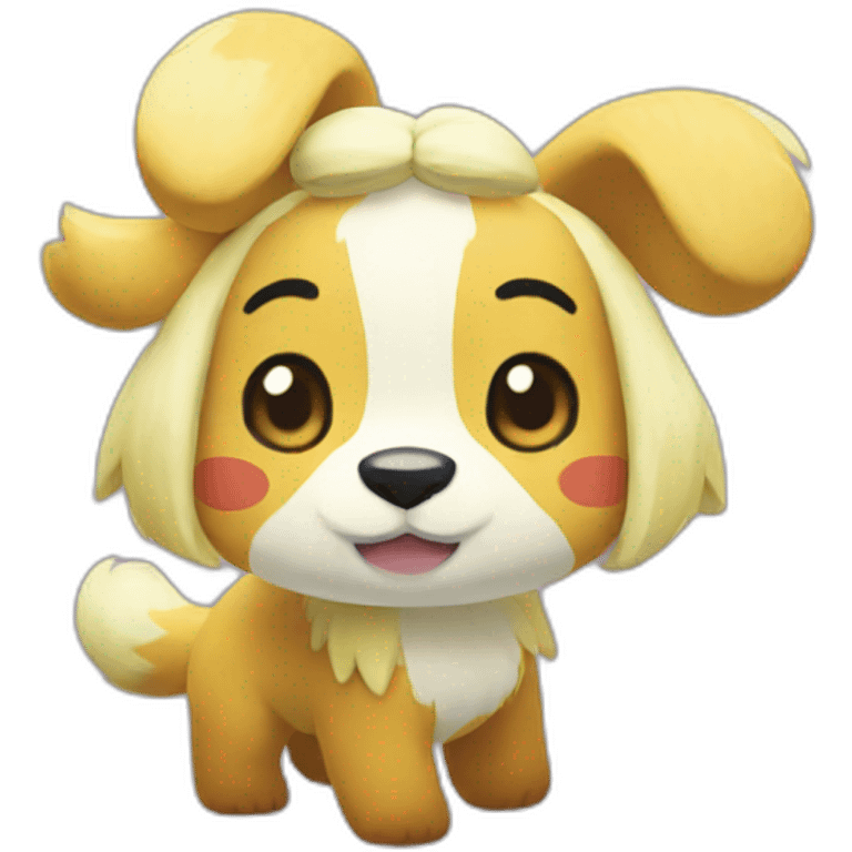 isabelle animal crossing emoji