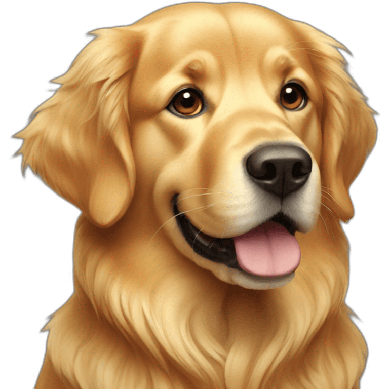 golden retriever emoji