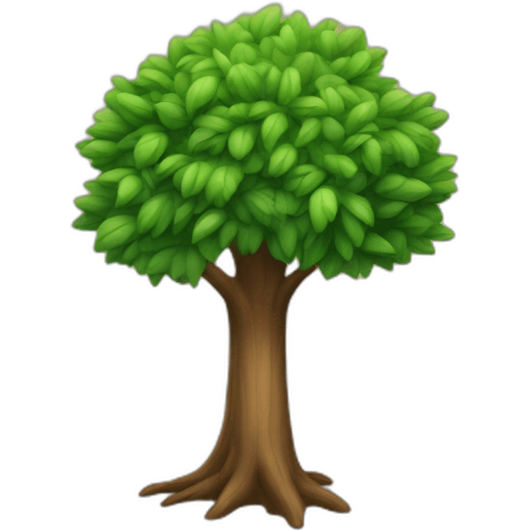 tree as a gift emoji