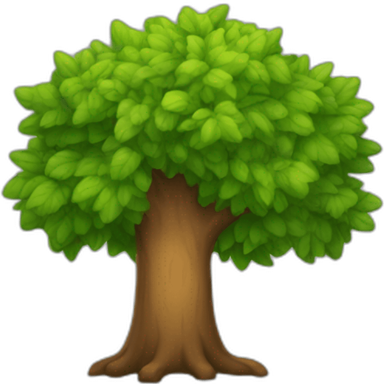 Disfraz de árbol emoji