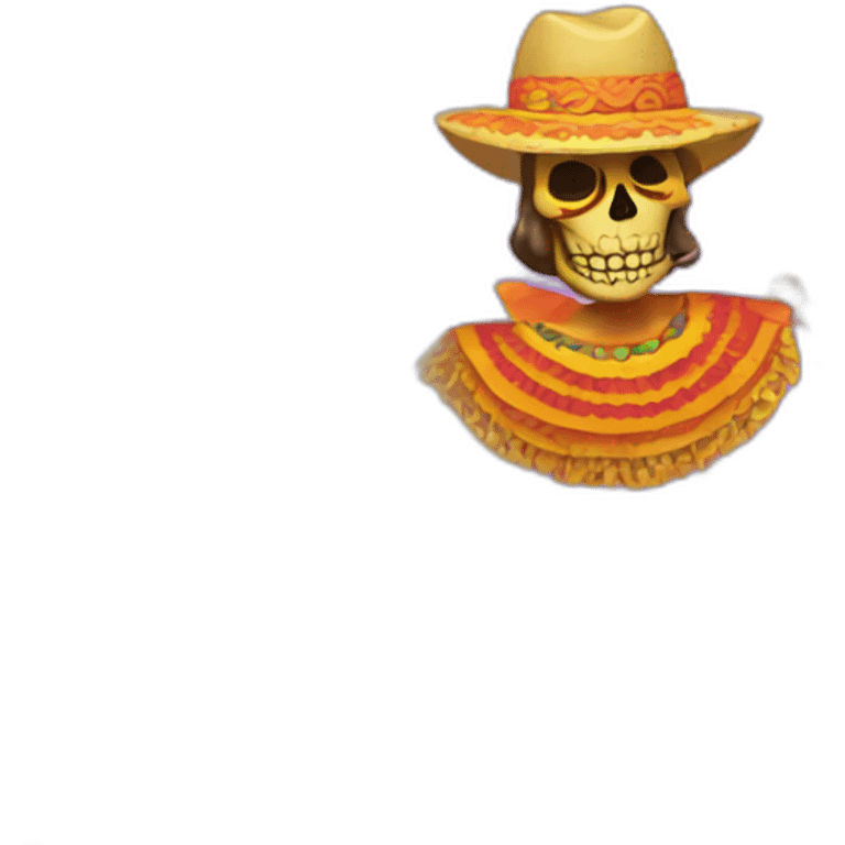 vela dia de los muertos emoji