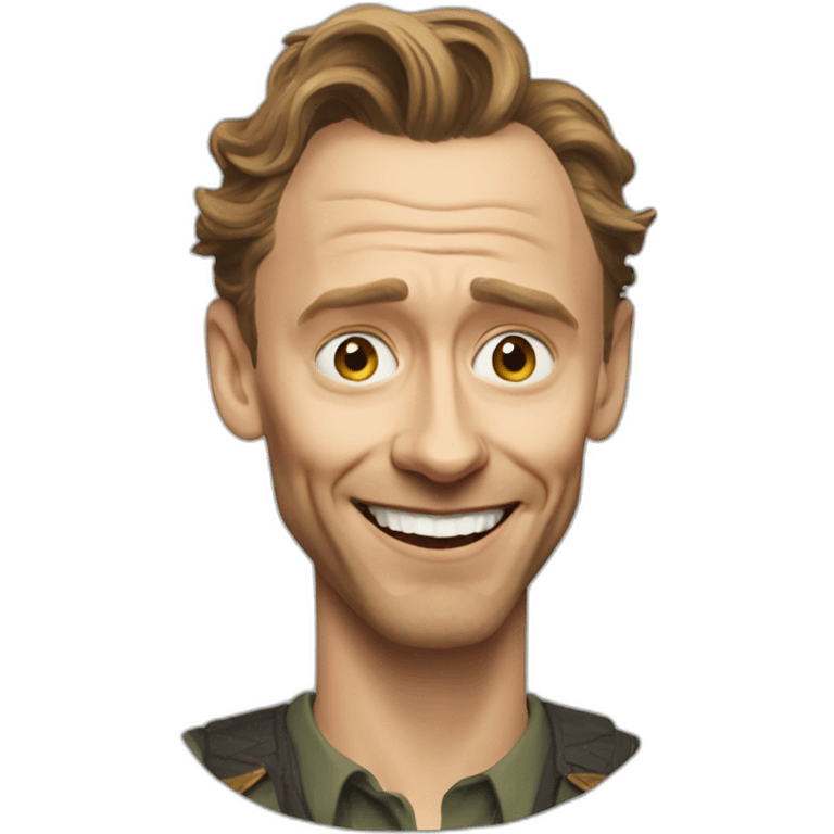 Funny Tom Hiddleston emoji