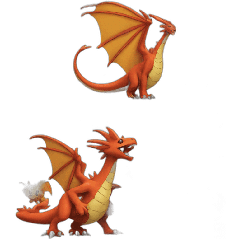 Dracofeu Pokémon emoji