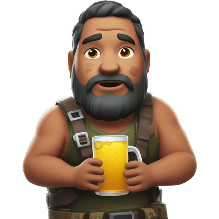 fat fortnite guy drinking chug jug emoji