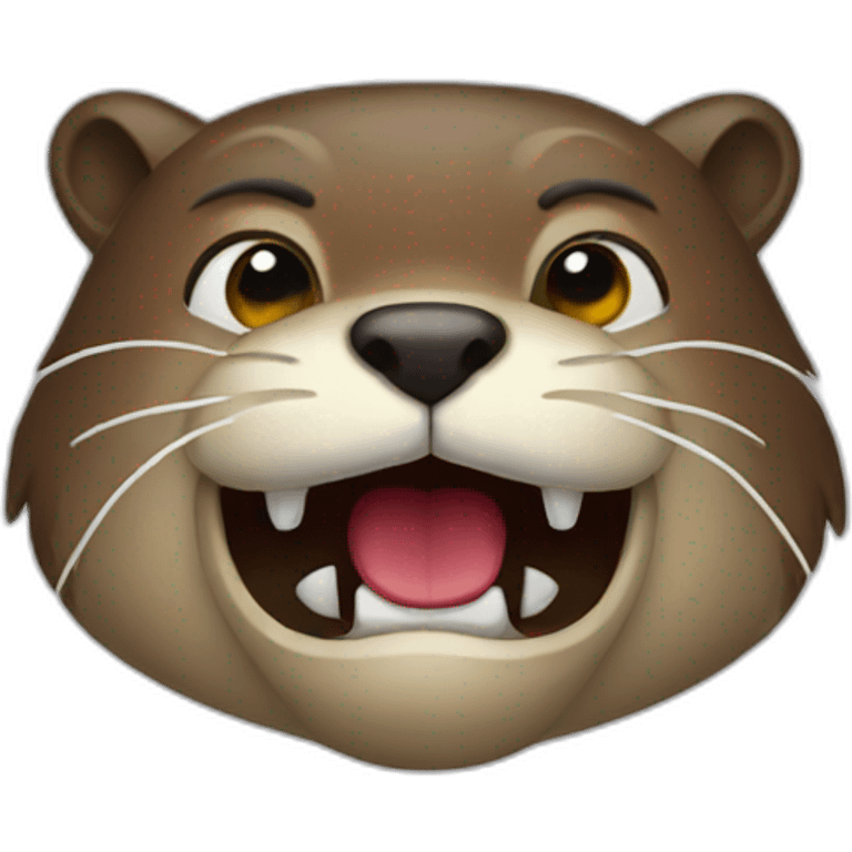 mad otter emote emoji