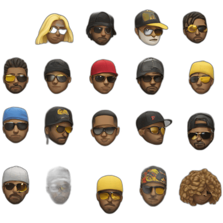 Persian rap rappers emoji