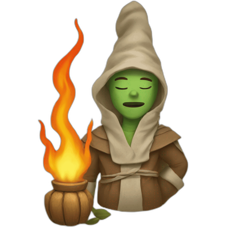 burning sage emoji