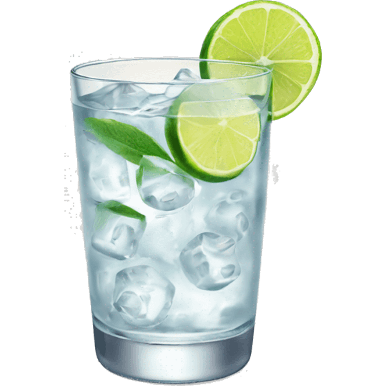 Gin and Tonic  emoji