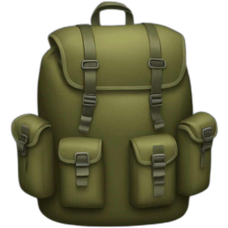 army rucksack emoji