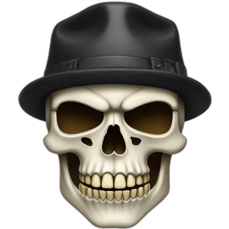 cool badass skull emoji