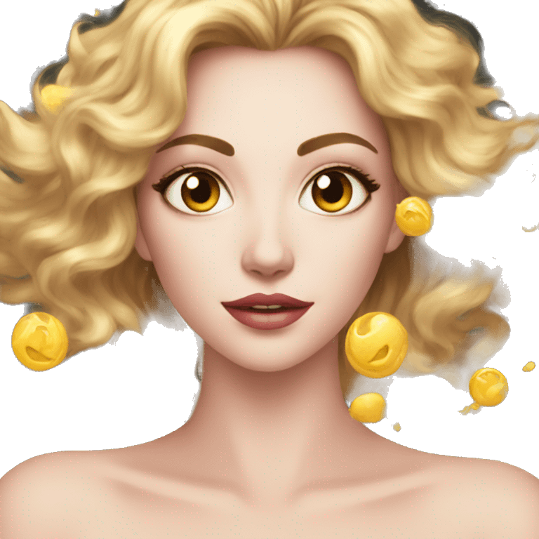 Mesmerised beauty emoji