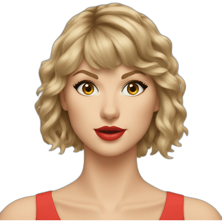 taylor swift face 2023 emoji