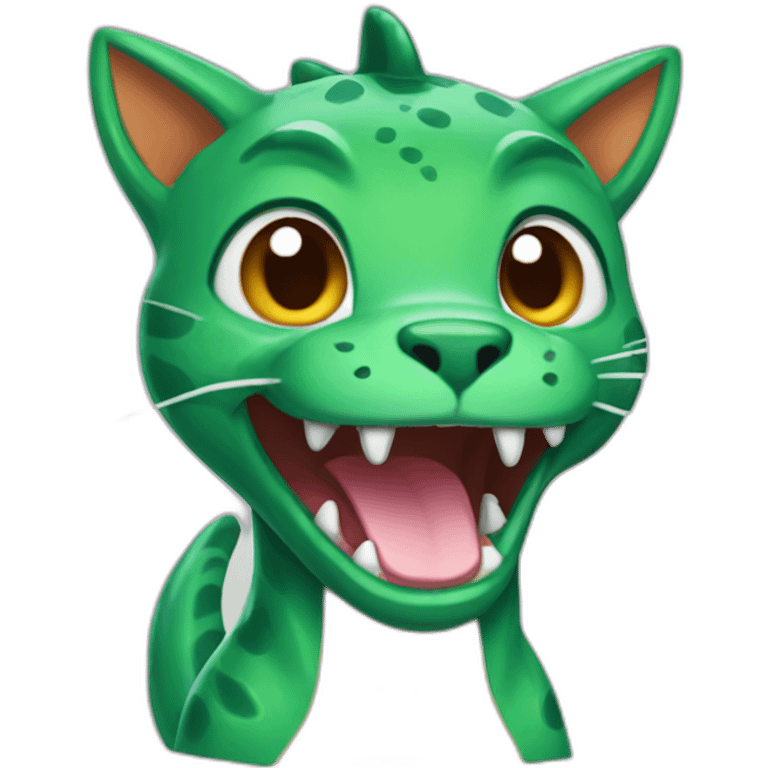 dinosaur cat trex emoji