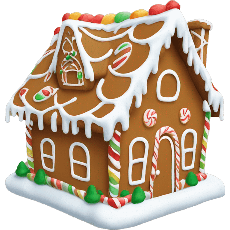 Gingerbread house ￼ emoji