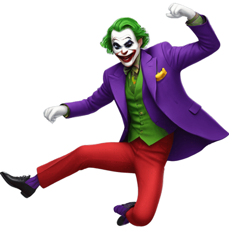 Joker dancing  emoji