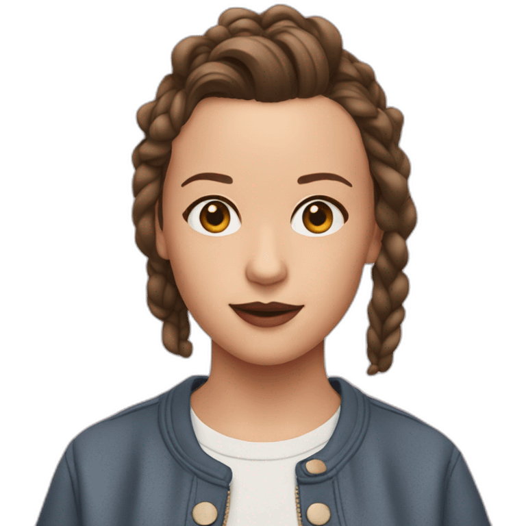 Millie Bobby Brown  emoji