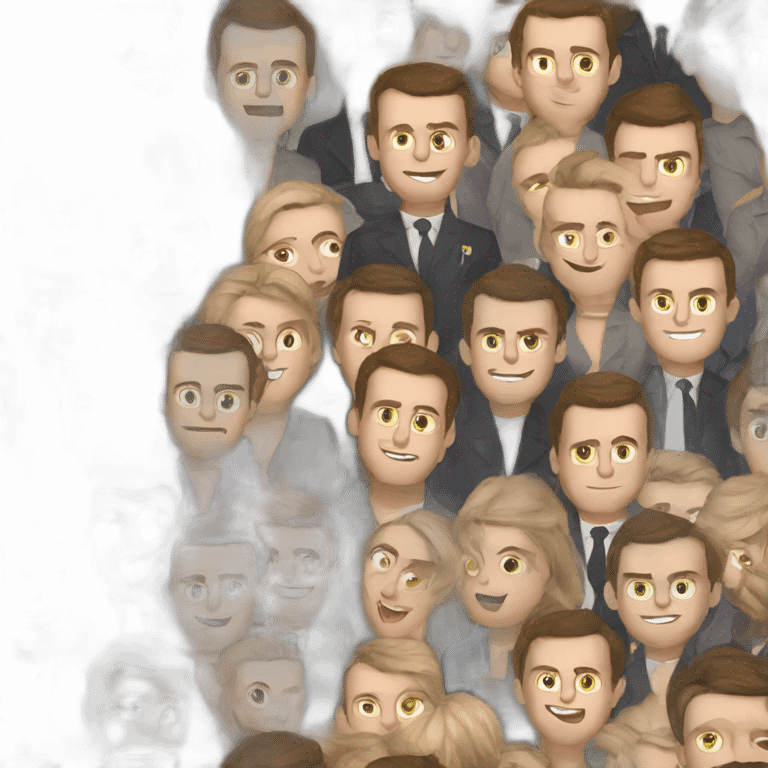 Macron nu emoji