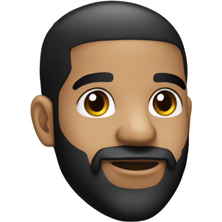 Drake with all black tuxedo  emoji