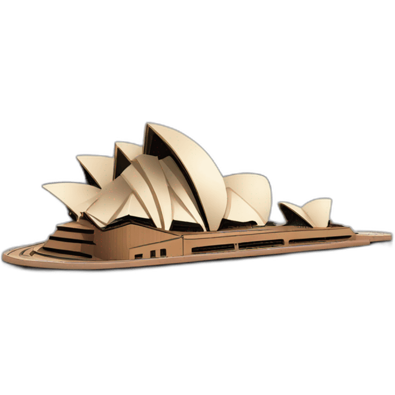 Sydney opera house emoji