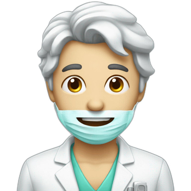 Dentista sin dientes emoji