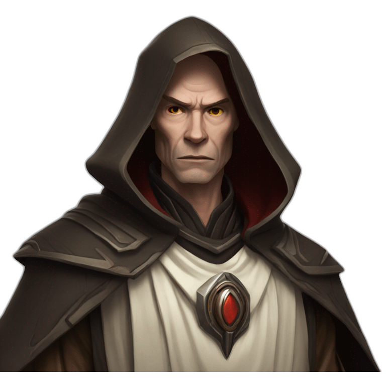 hyperrealist sith jedi in world of warcraft emoji