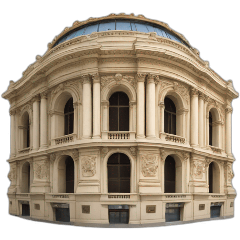 Opera garnier building  emoji