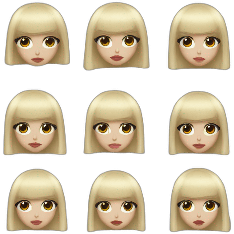 Lady Gaga era the fame emoji