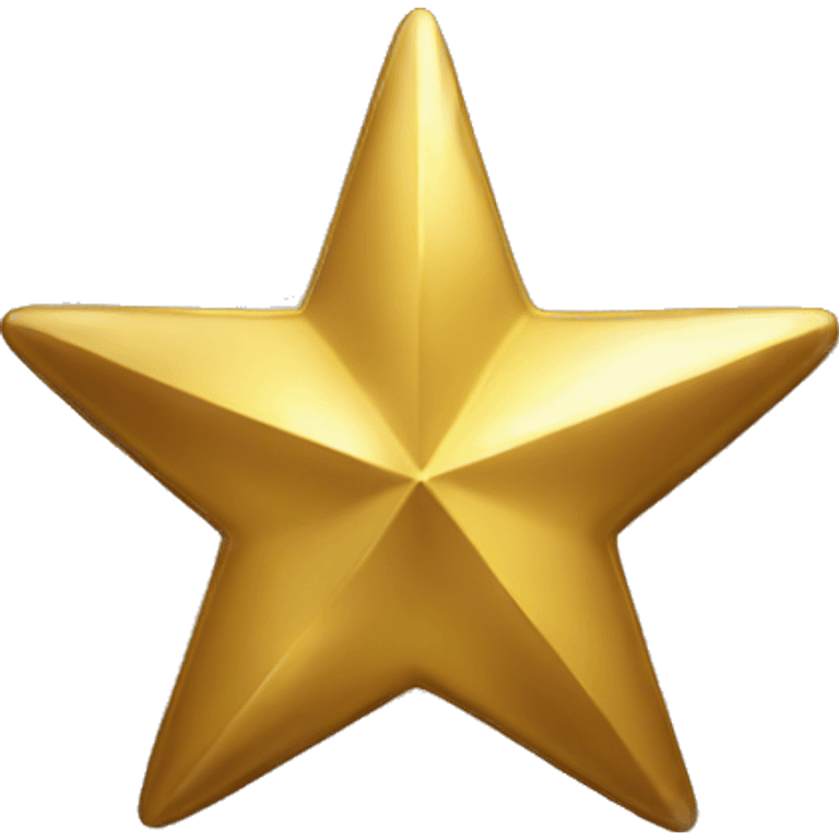 Gold star emoji