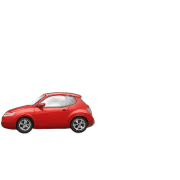 Car red emoji