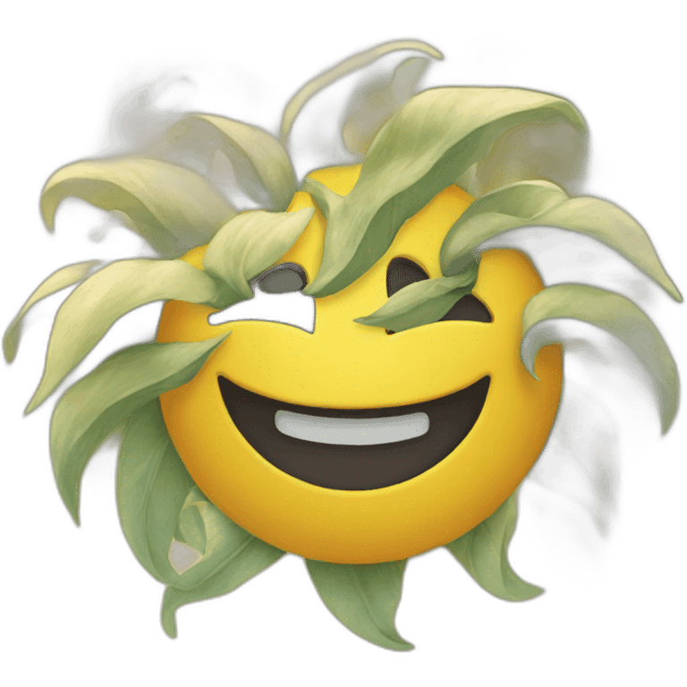 cheerful sun emoji