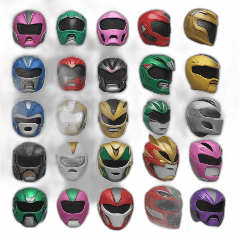 Power rangers emoji