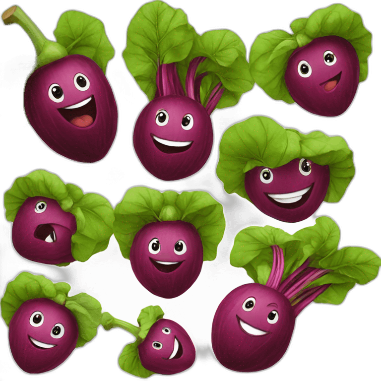 laughing beetroot emoji