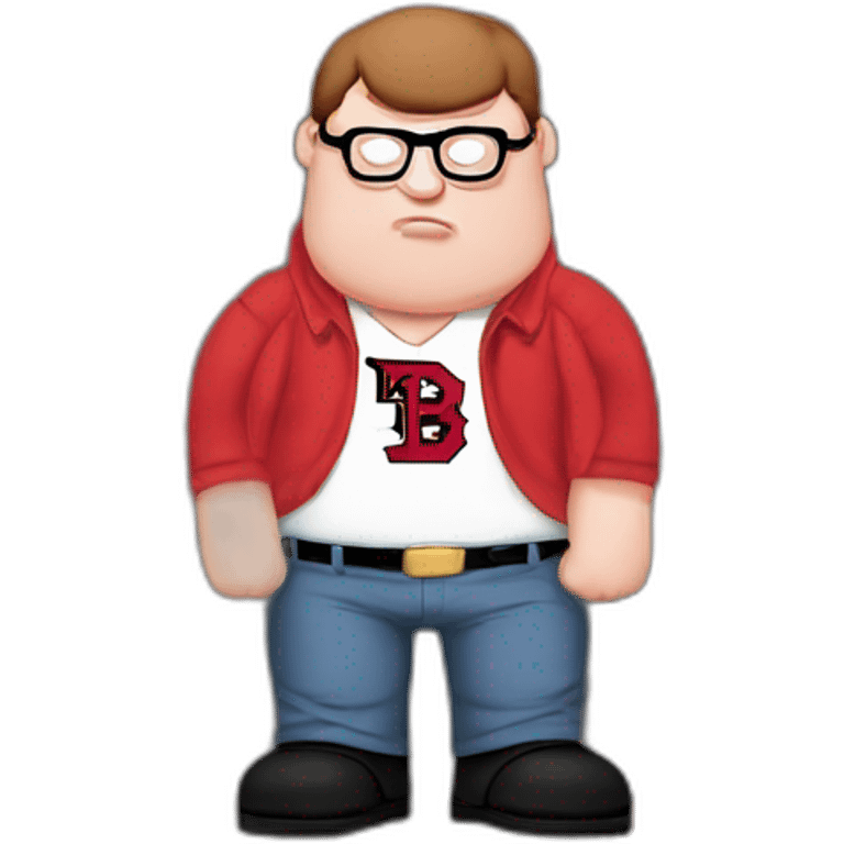 Peter Griffin on the Chicago Bulls ￼ emoji