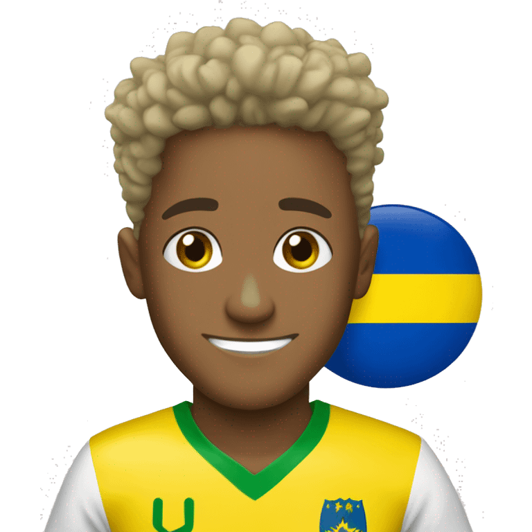 Neymar with gabonese flag emoji