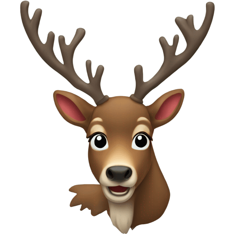 Reindeer emoji