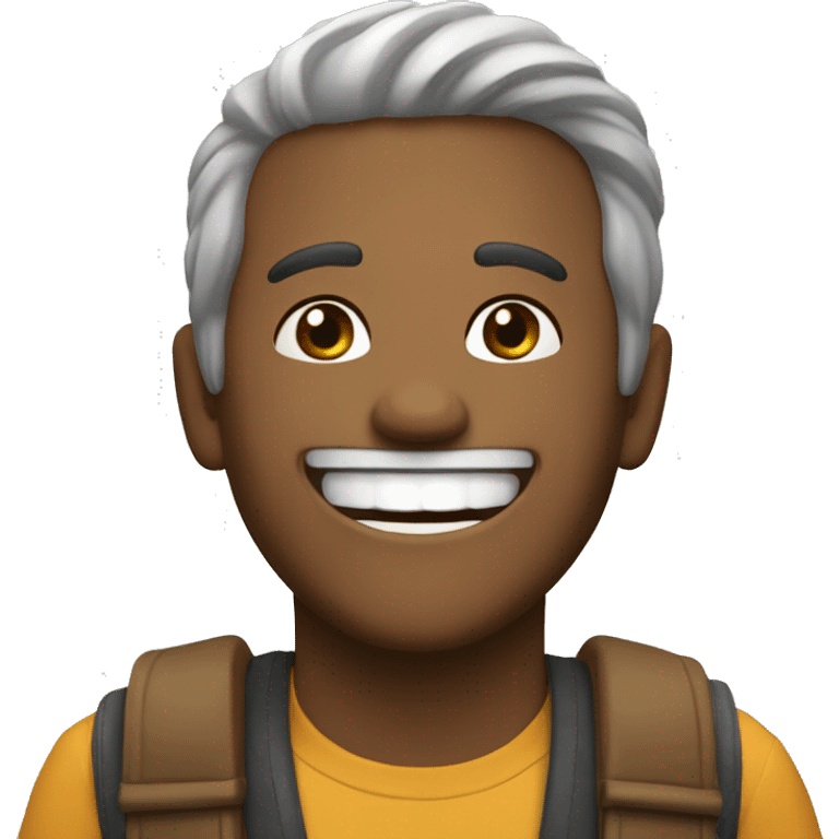 viajero feliz emoji