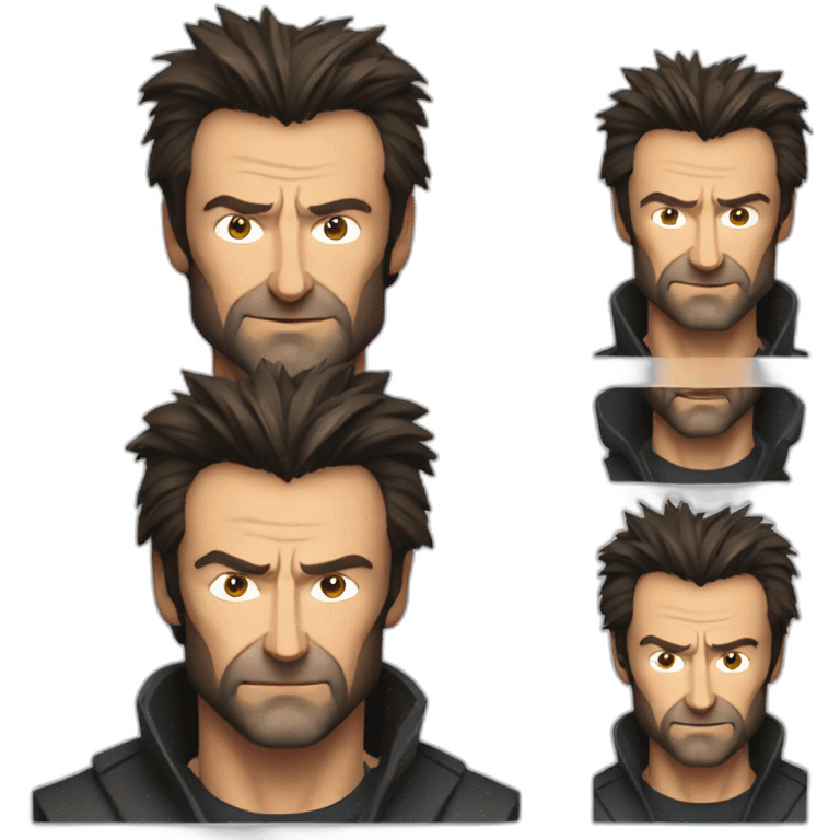 Hugh jackman wolverine emoji