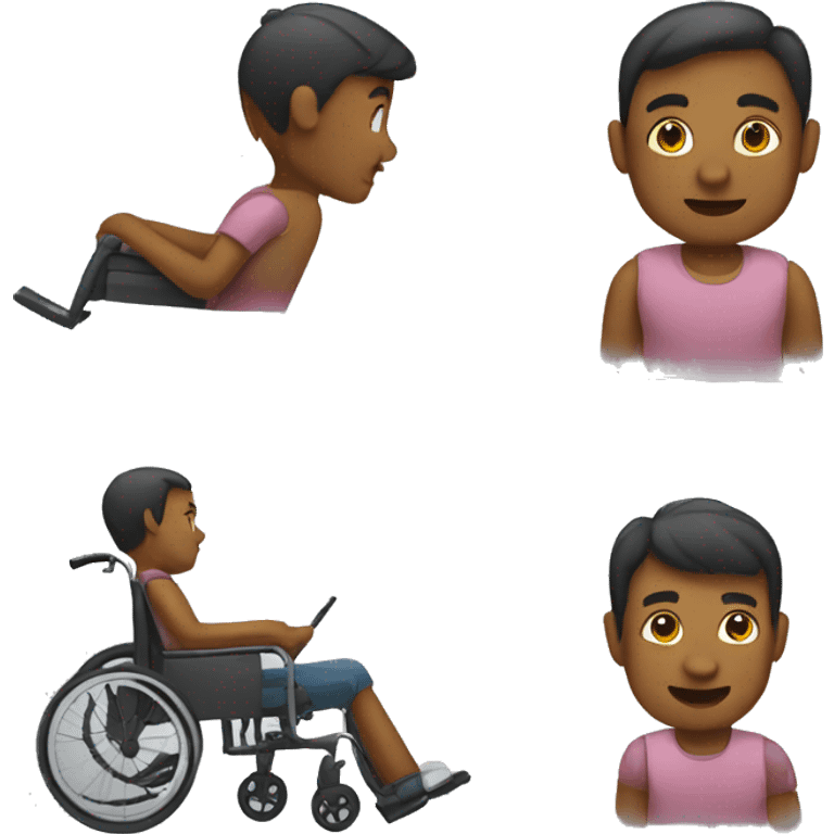 Disabled person  emoji