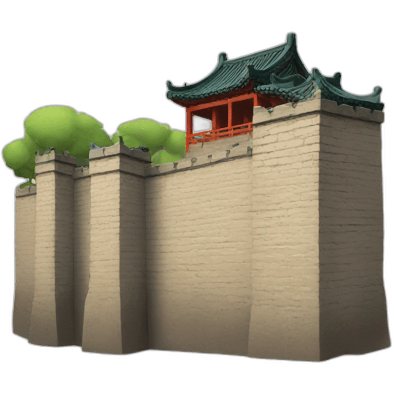 chinese wall emoji