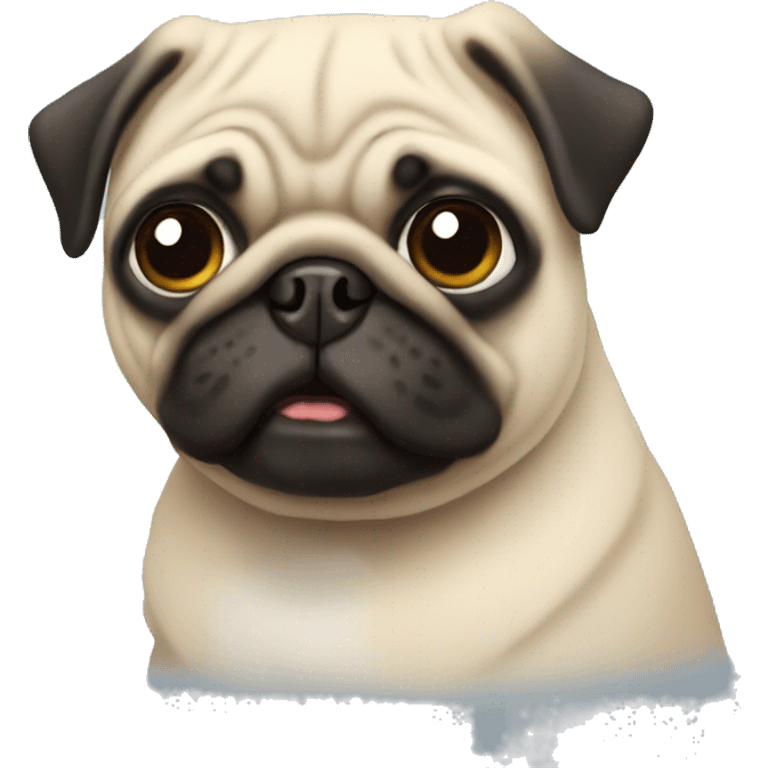 Pug emoji