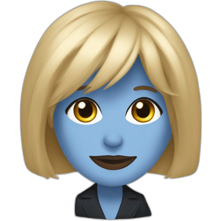 Brigitte macron emoji