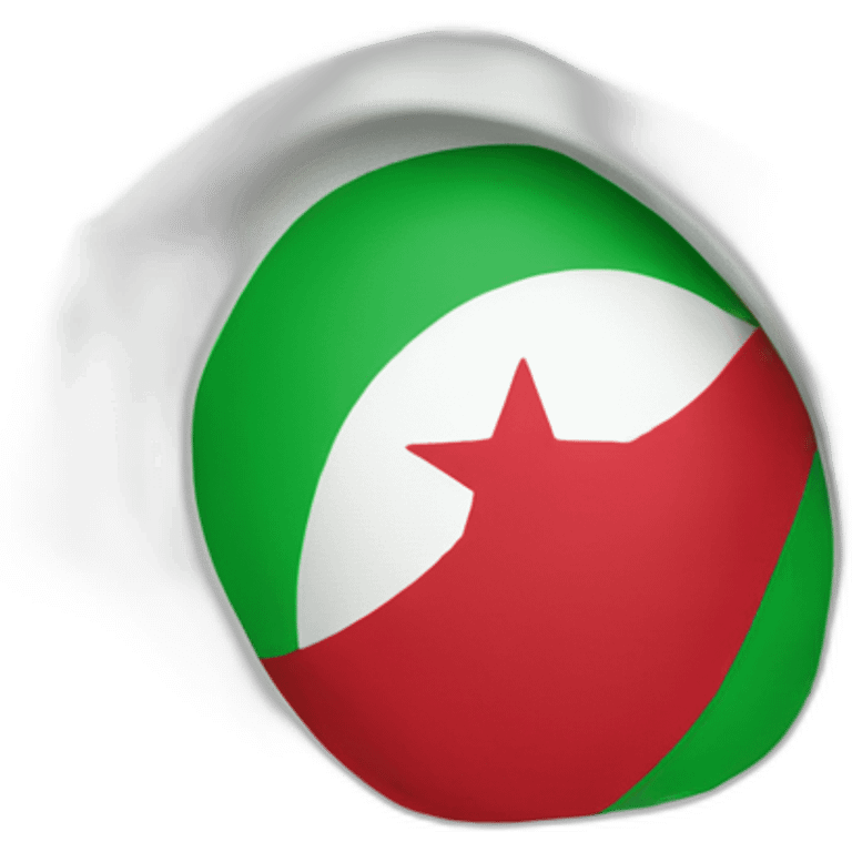 Green Syrian flag emoji