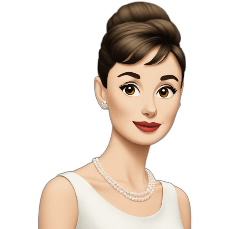 audrey hepburn emoji