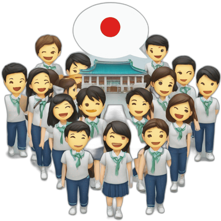 school reunion with Taiwan map emoji