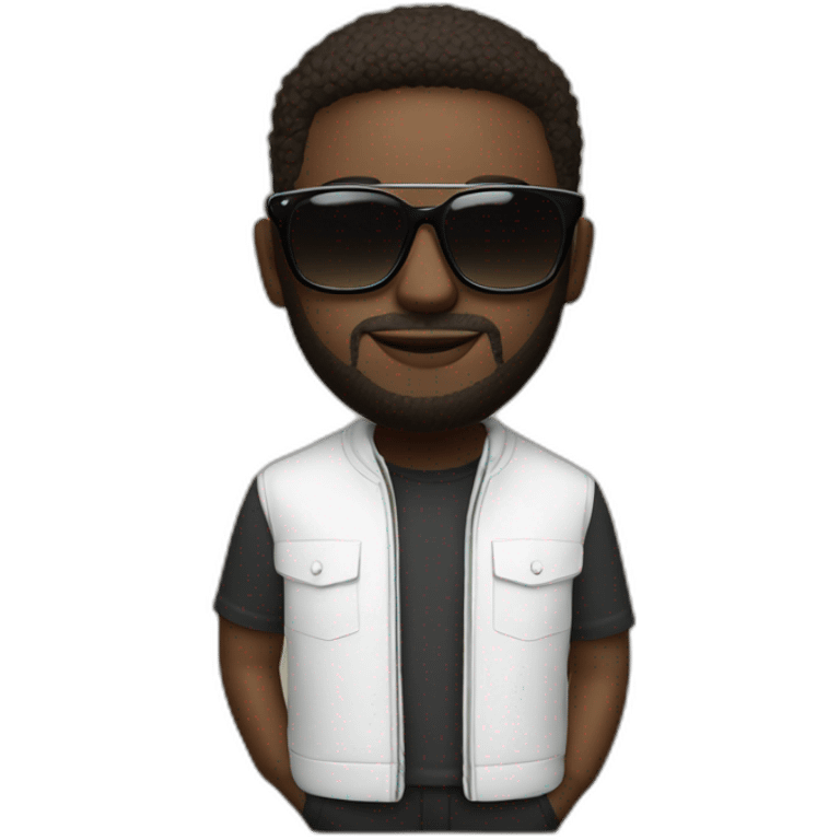 damso with sunglasse emoji