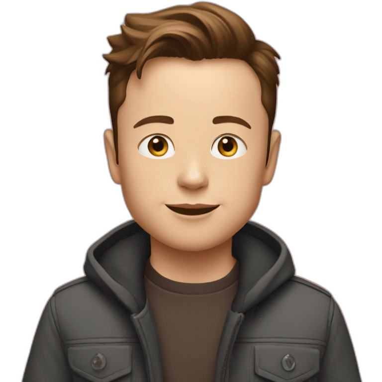 elon musk kid emoji