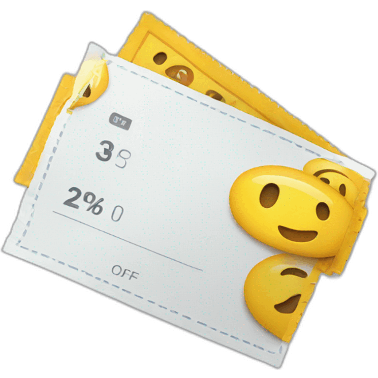 coupon emoji