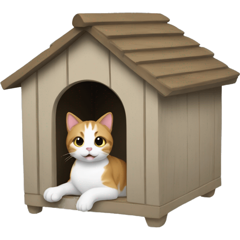 Cat kennel  emoji