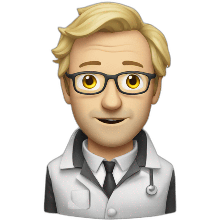 Rhys Ifans scientist emoji