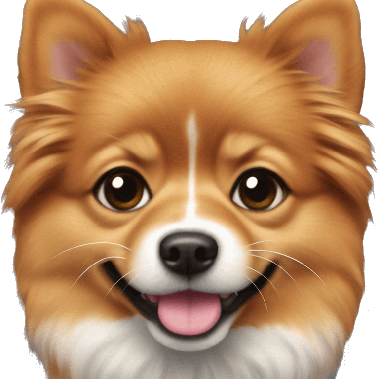 Ginger pomchi fluffy underbite emoji